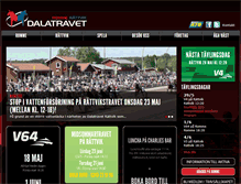 Tablet Screenshot of dalatravet.se